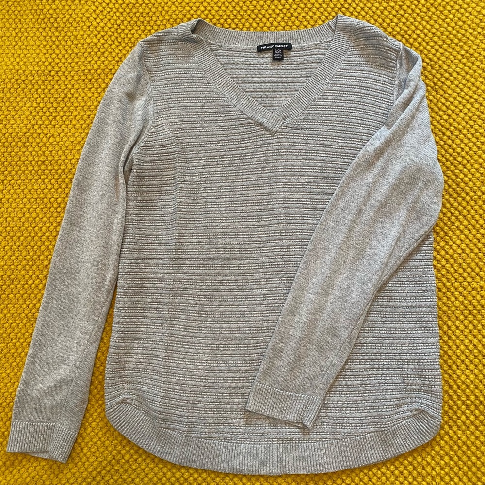 Hilary Radley Gray Sweater